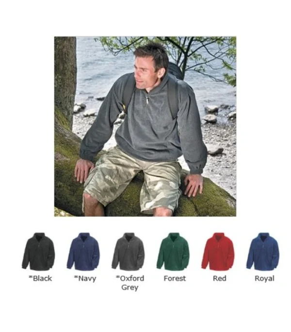 Result RS33 Active 1/4 zip Fleece Top
